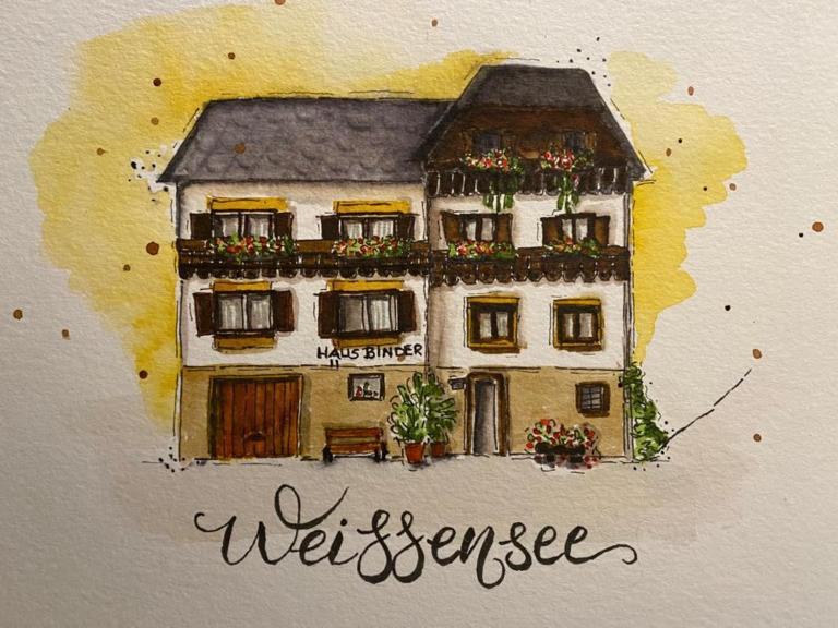 Haus Binder Lejlighed Weissensee Eksteriør billede